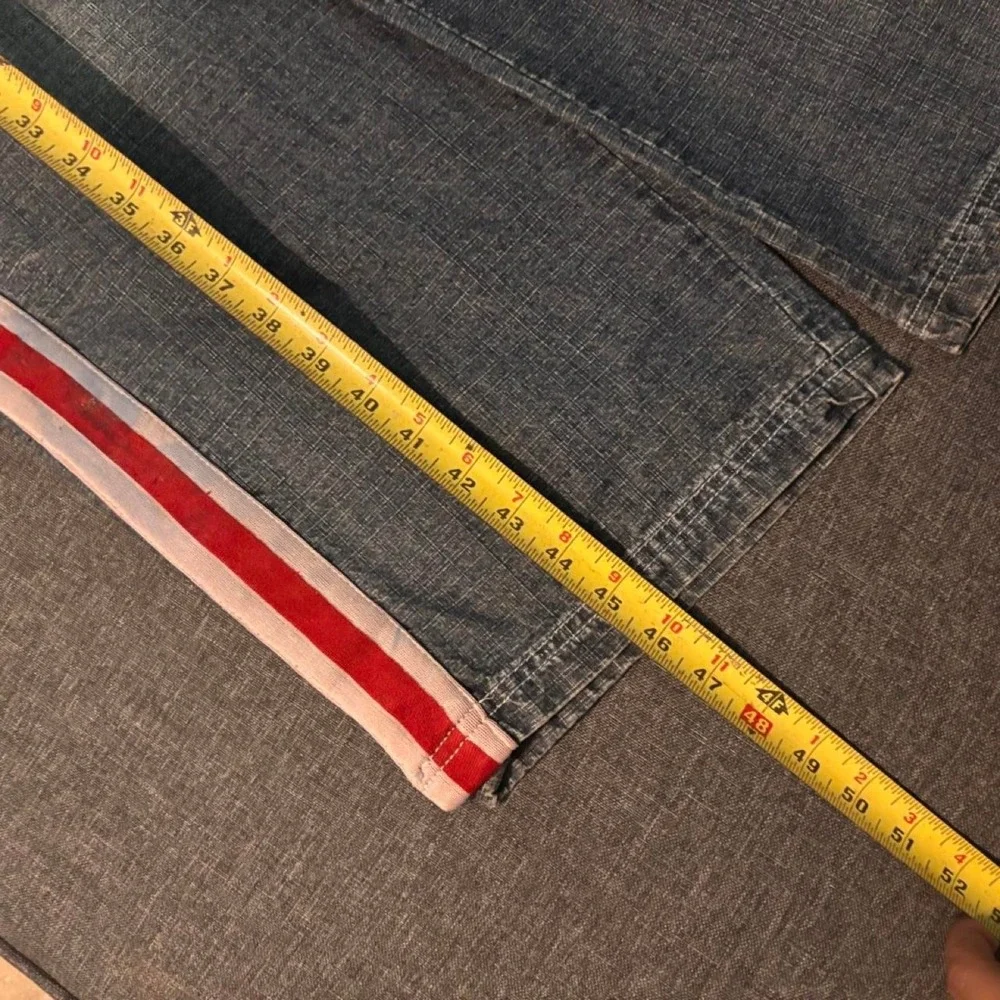Y2K baggy platinum fubu jeans 40x32